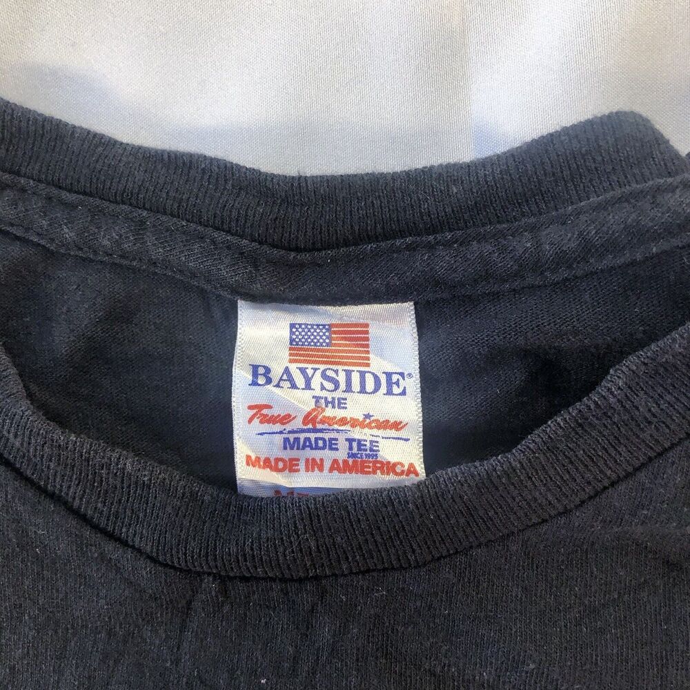 Proud to Have Served US Army Black T-Shirt Men's Size M Crewneck Navy Veteran - Picture 5 of 11